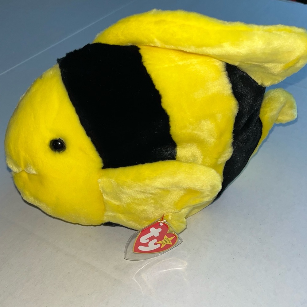 TY‎ Bubbles the Fish Beanie Buddy Plush